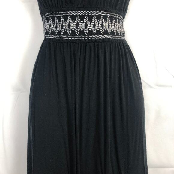 Vintage Dynamite Maxi Dress Womens Small Embroidered Smocked Event Boho Chic Y2K - Picture 4 of 12